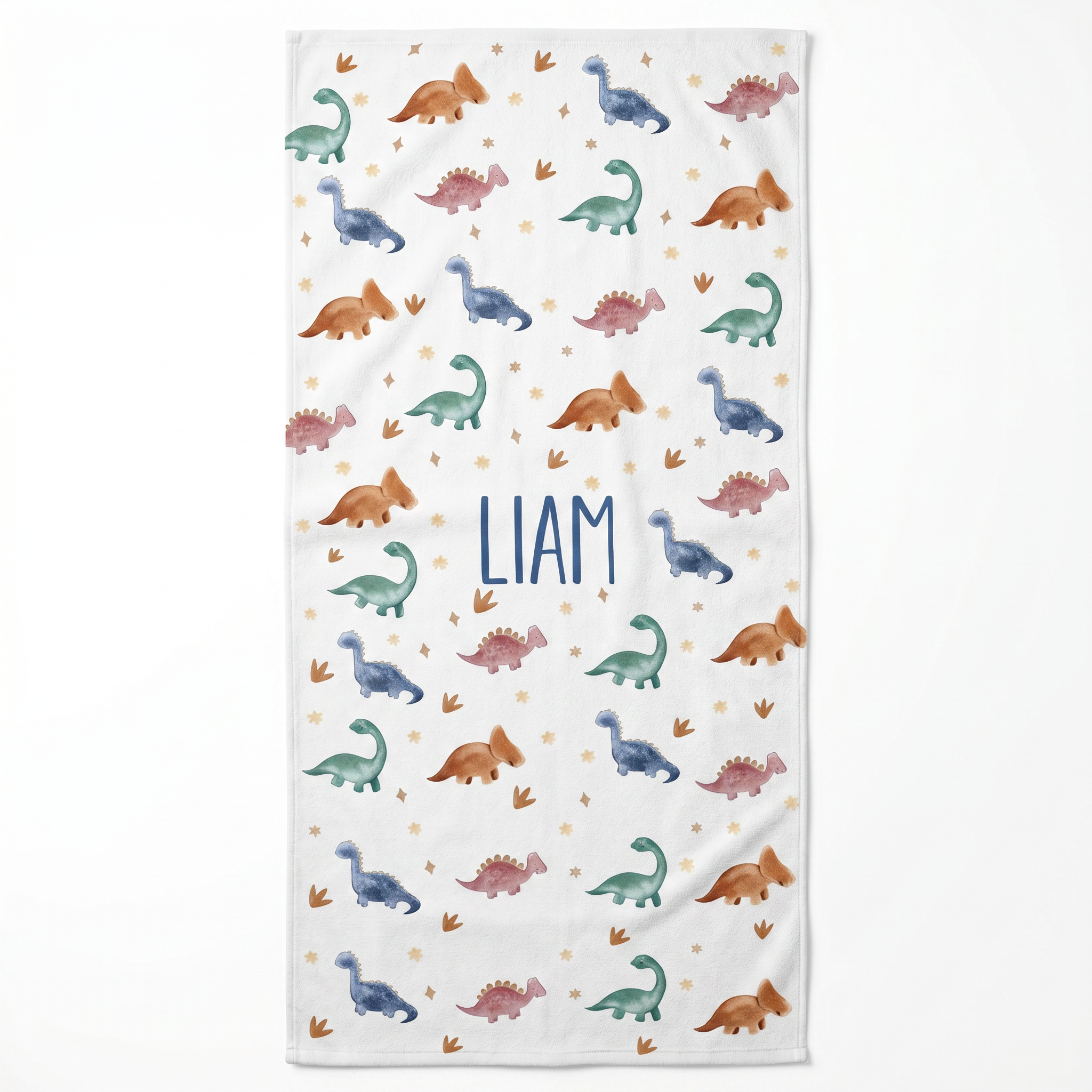 Personalized “Dinosaur World” Beach Towel