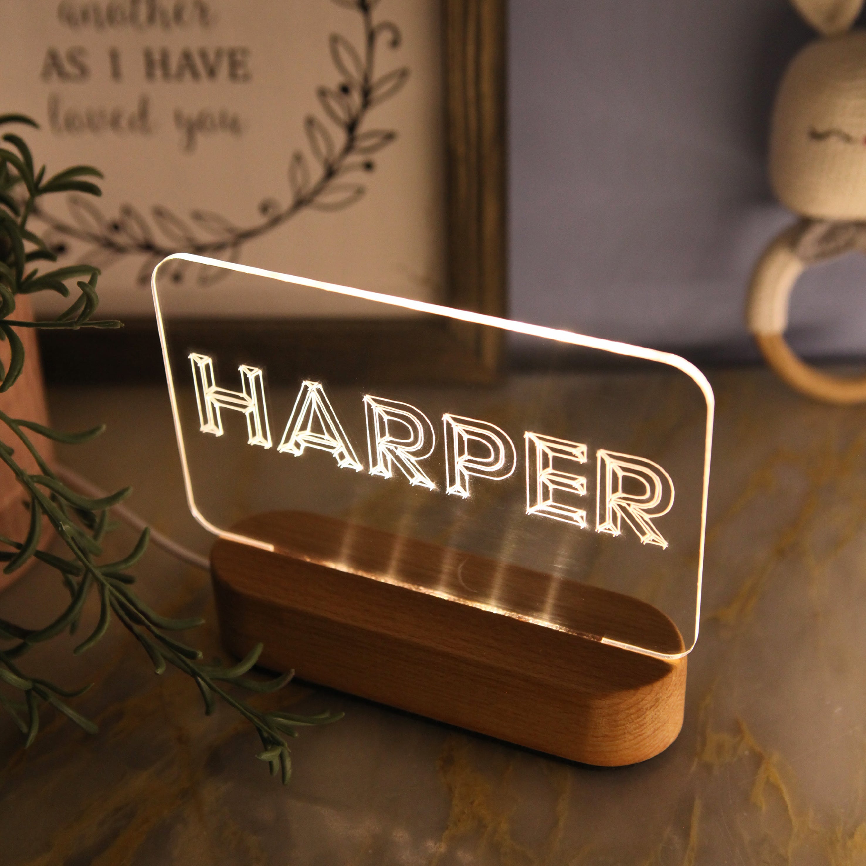 PERSONALIZED KIDS NIGHT LIGHT