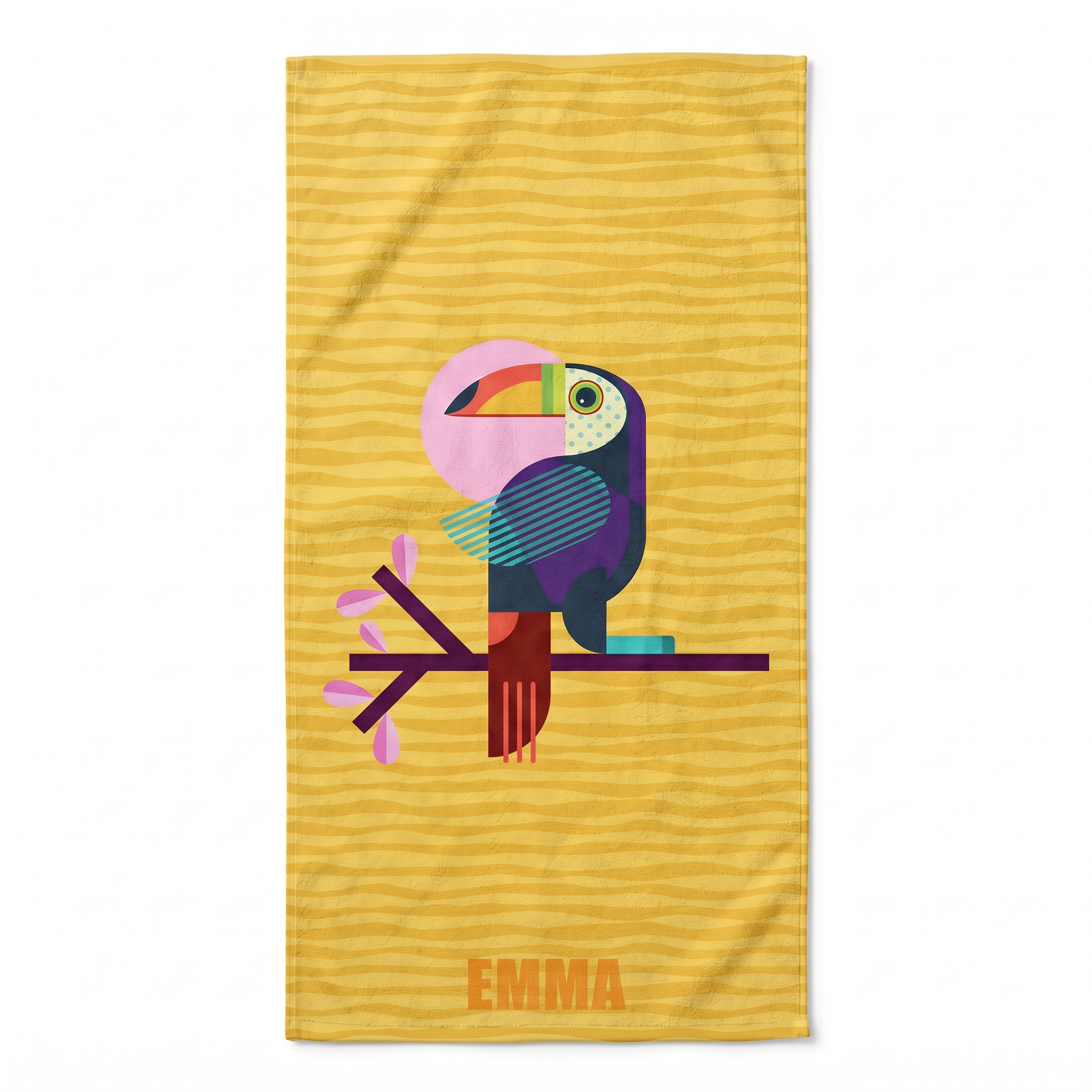 Personalized “Fauna Pop” Series Beach Towel – Bonibomlab Special Collection