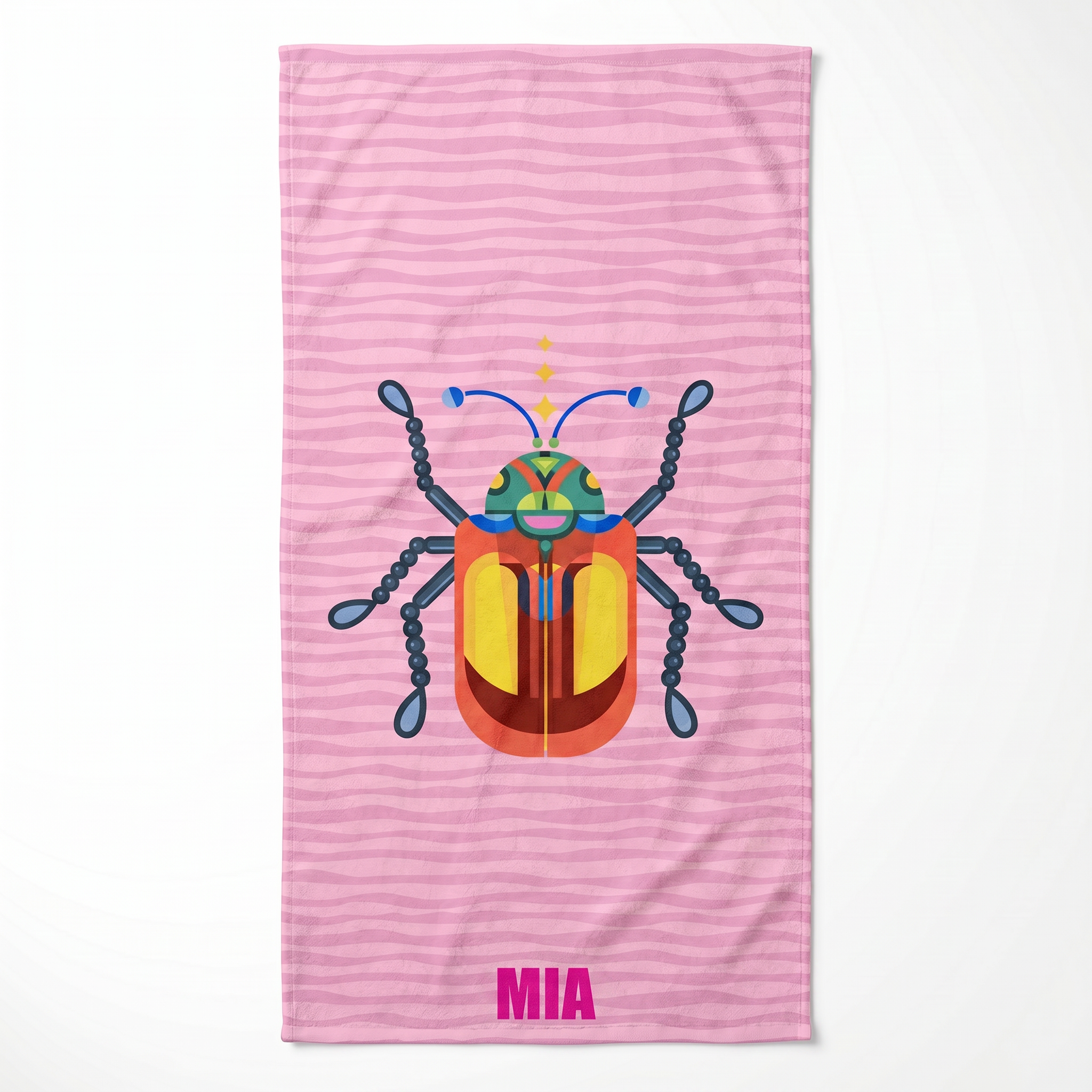Personalized “Fauna Pop” Series Beach Towel – Bonibomlab Special Collection
