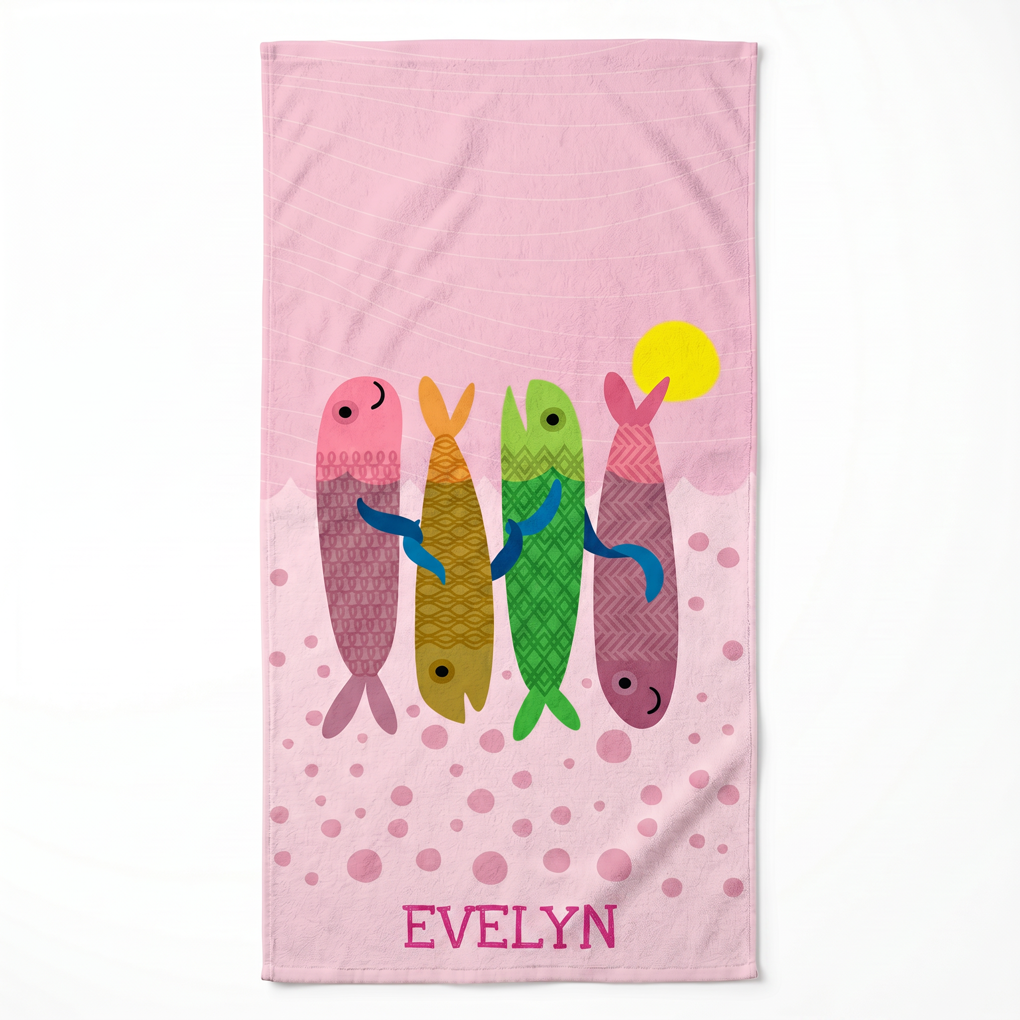 Personalized “Sea Joy” Series Beach Towel – Bonibomlab Special Collection