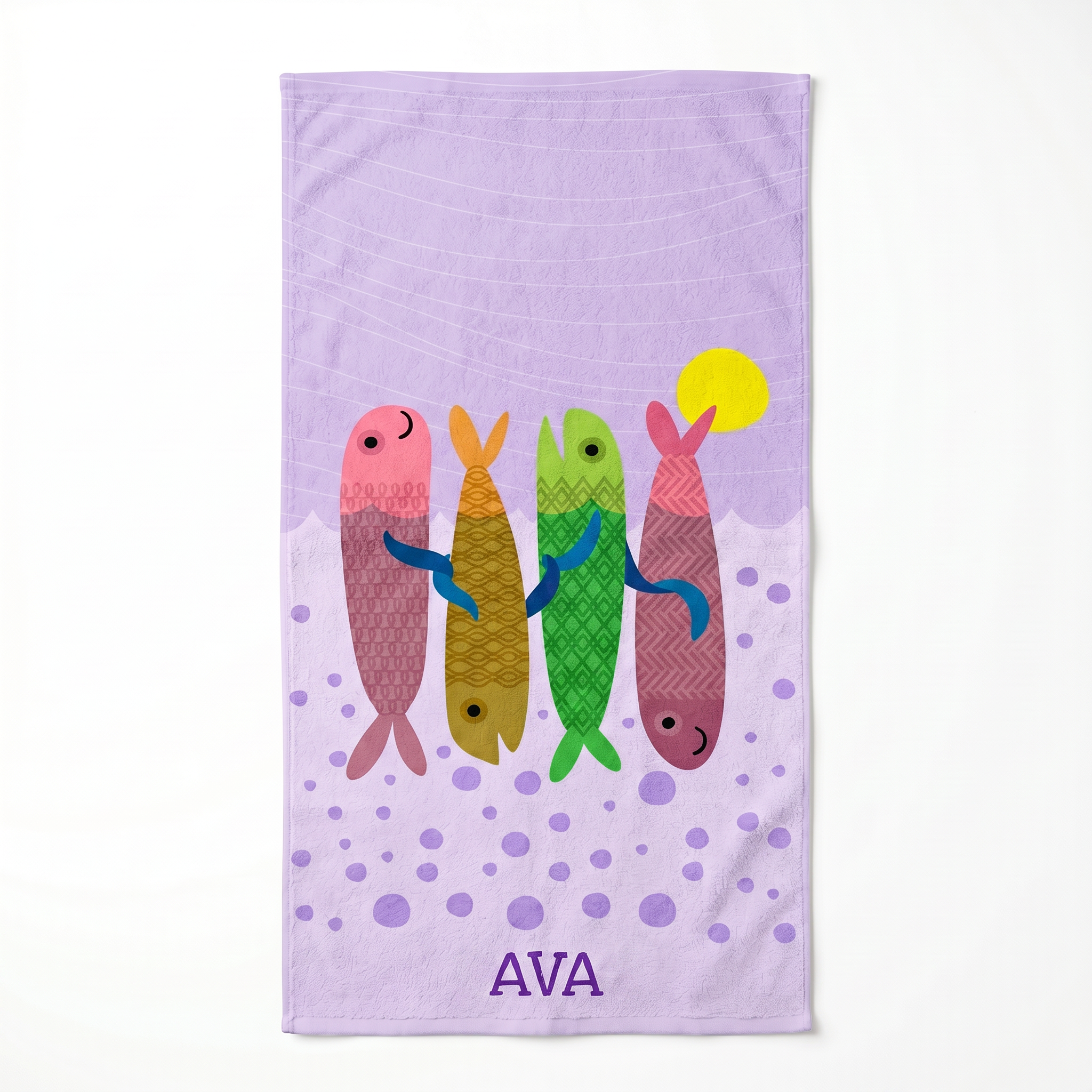Personalized “Sea Joy” Series Beach Towel – Bonibomlab Special Collection
