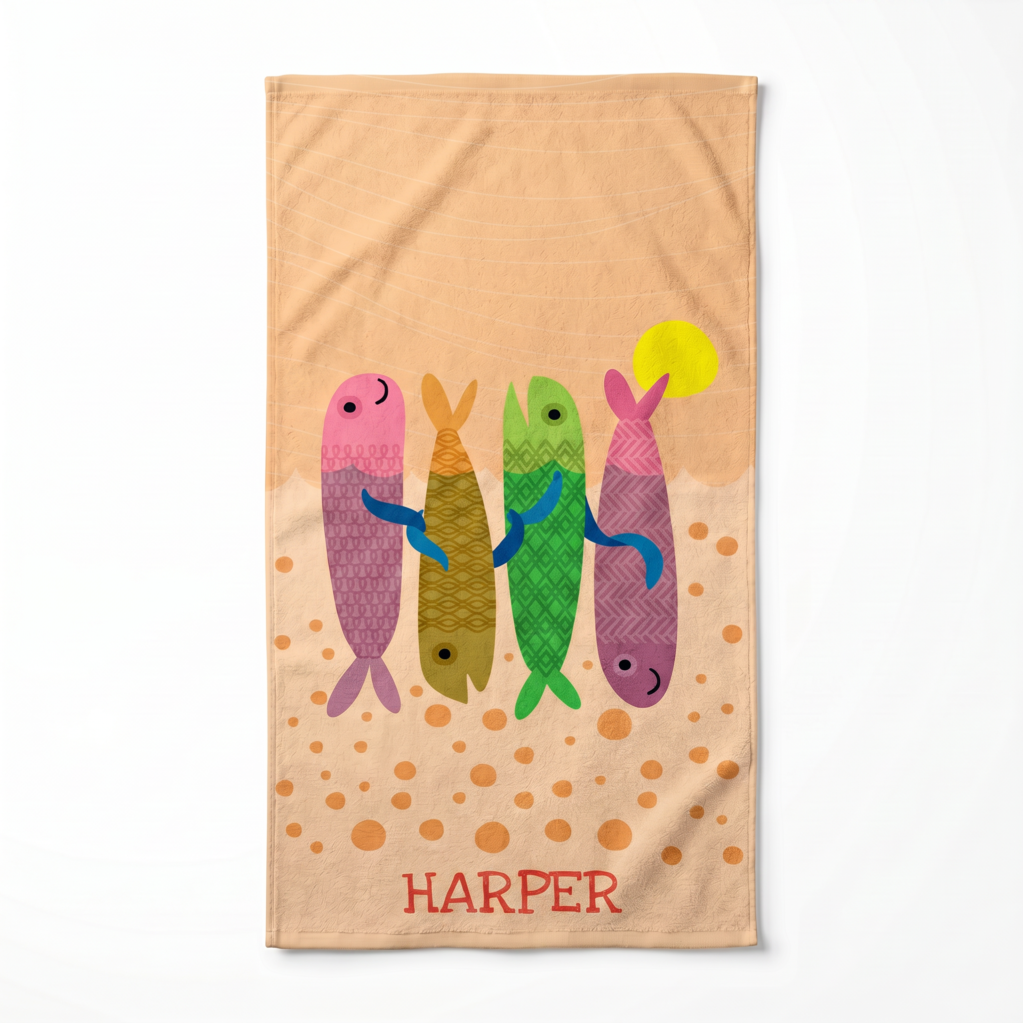 Personalized “Sea Joy” Series Beach Towel – Bonibomlab Special Collection