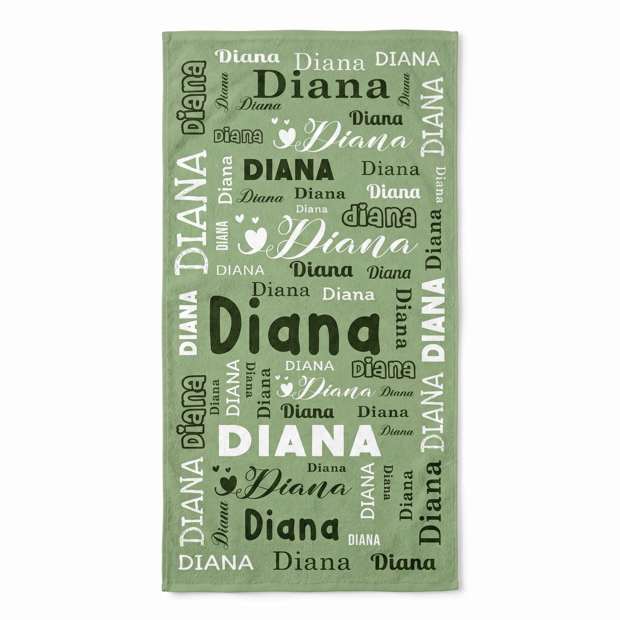 Personalized “Name Celebration” Series Beach Towel-Bonibomlab Special Collection