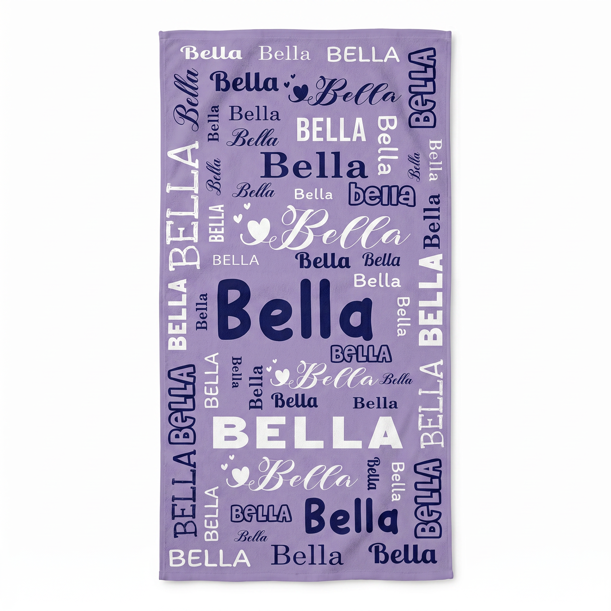 Personalized “Name Celebration” Series Beach Towel-Bonibomlab Special Collection