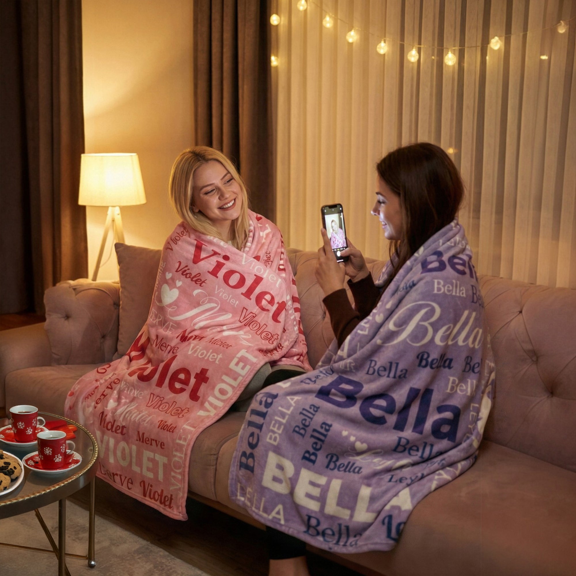 BonibomLab Named Blanket