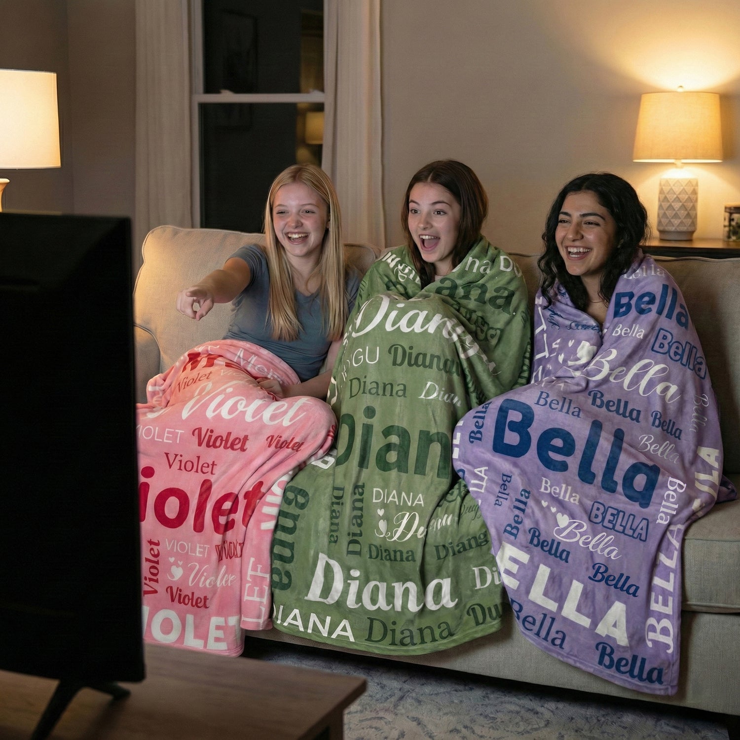 BonibomLab Named Blanket