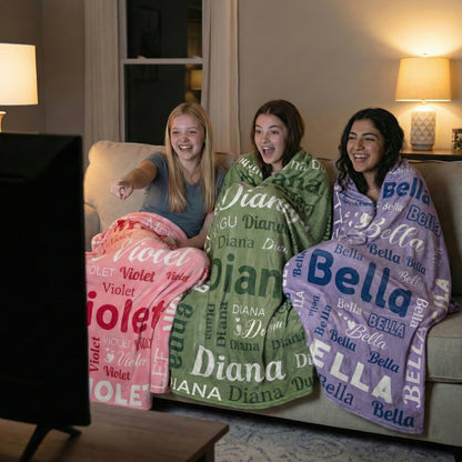 BonibomLab Named Blanket