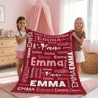 BonibomLab Named Blanket