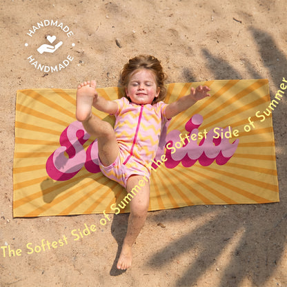 Personalized “Retro” Kids Towel