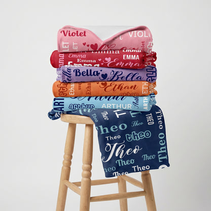 Personalized “Name Celebration” Series Beach Towel-Bonibomlab Special Collection