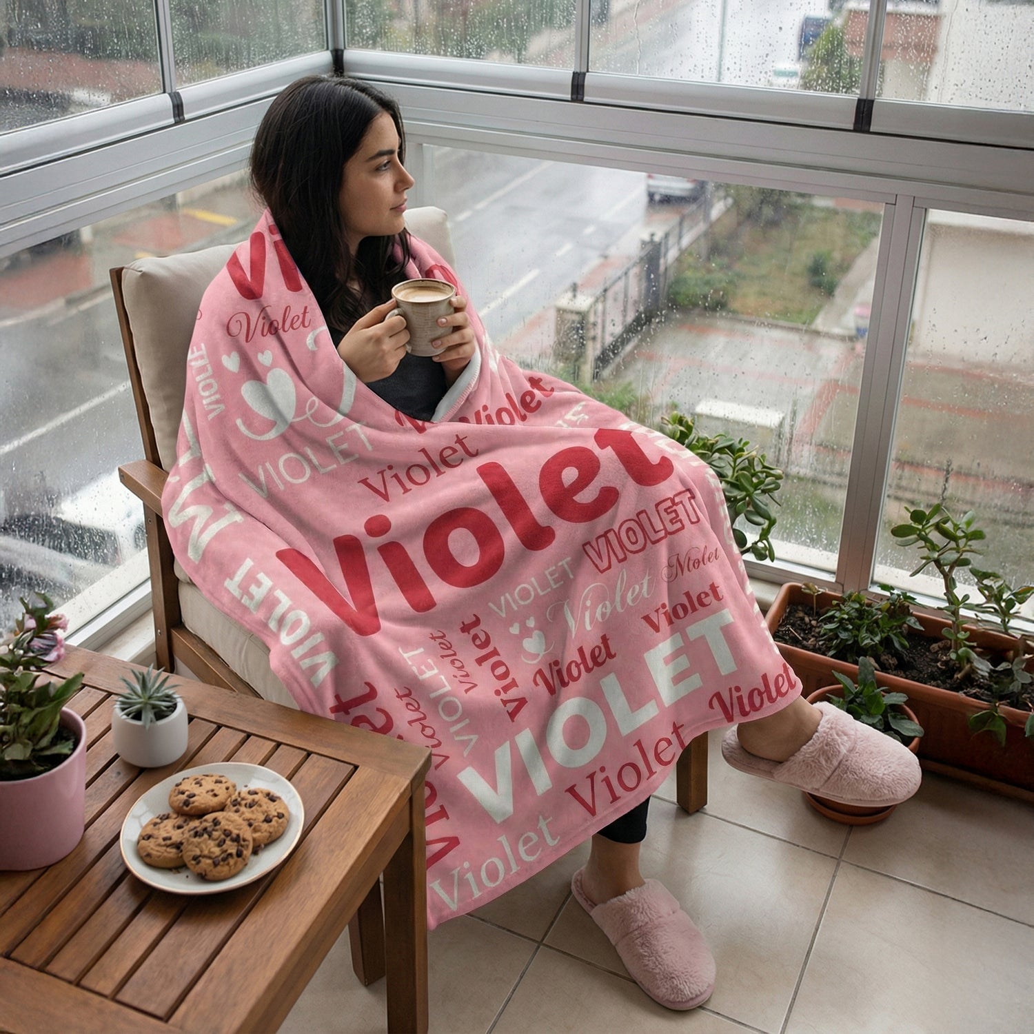 BonibomLab Named Blanket