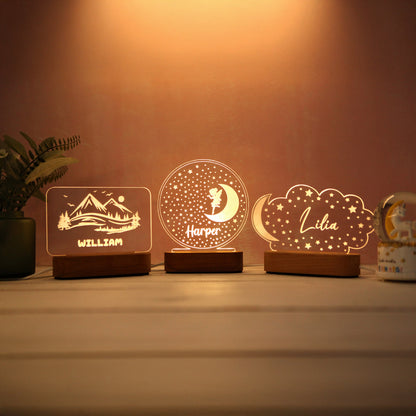 Luce notturna Luna e Stelle