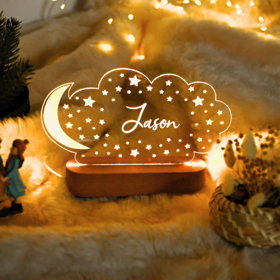 MOON AND STARS NIGHT LIGHT