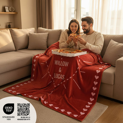 Die Warmie™ „LOVE“ Paardecke