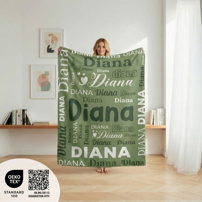 BonibomLab Named Blanket