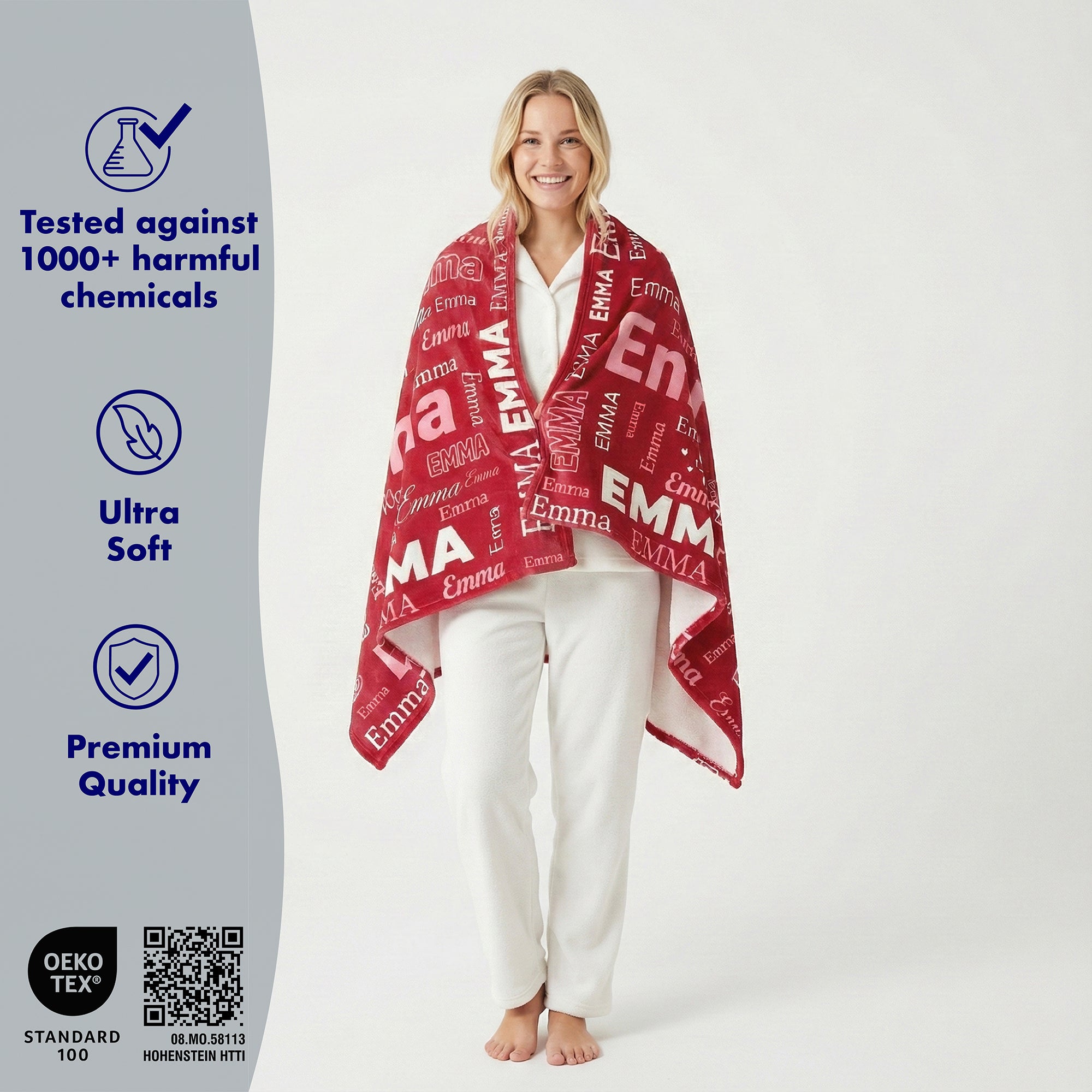 BonibomLab Named Blanket