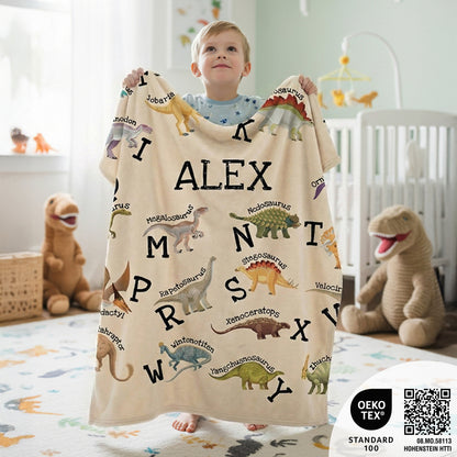 BonibomLab Dinosaur Alphabet Children&