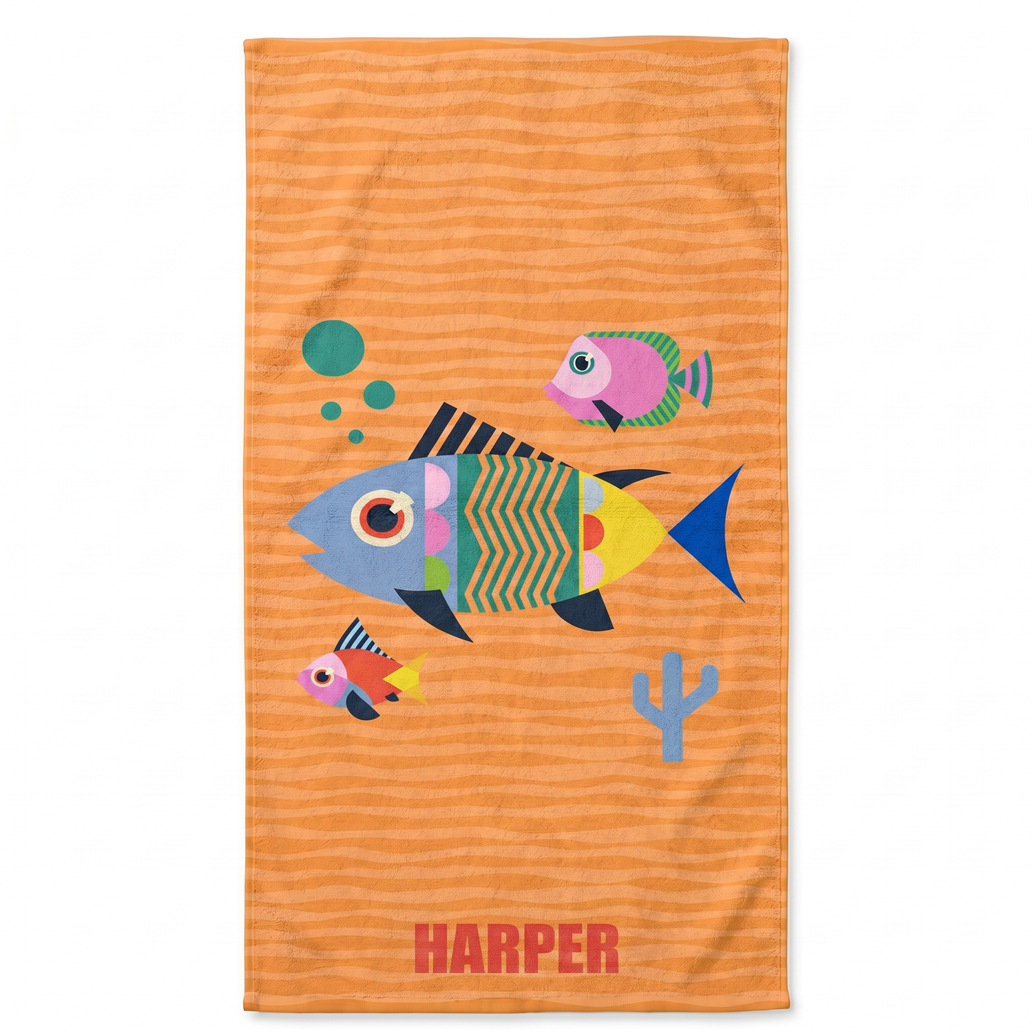 Personalized “Fauna Pop” Series Beach Towel – Bonibomlab Special Collection
