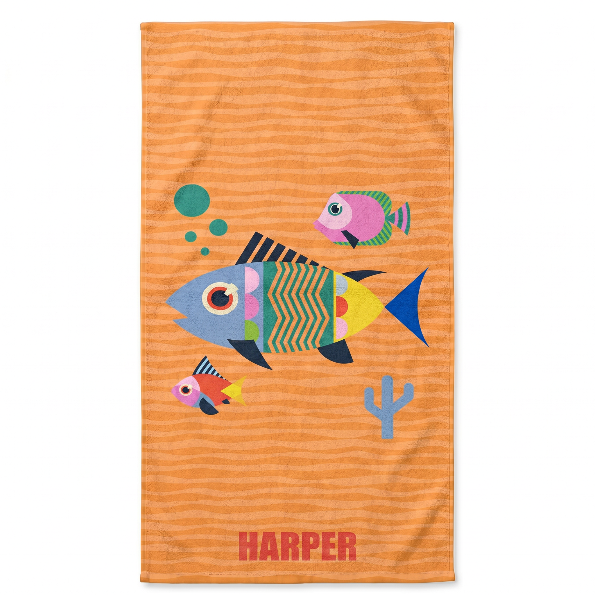 Personalized “Fauna Pop” Series Beach Towel – Bonibomlab Special Collection