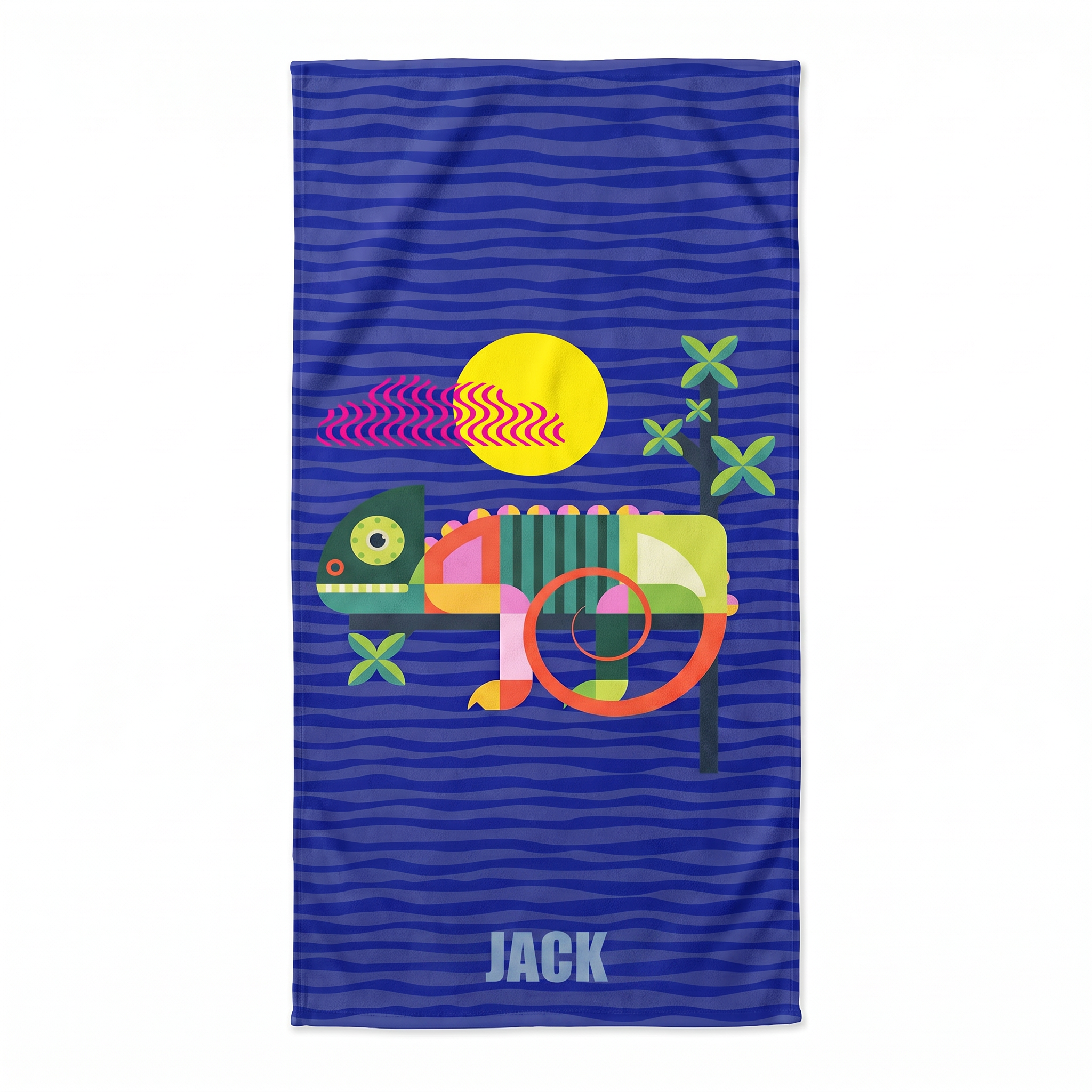 Personalized “Fauna Pop” Series Beach Towel – Bonibomlab Special Collection
