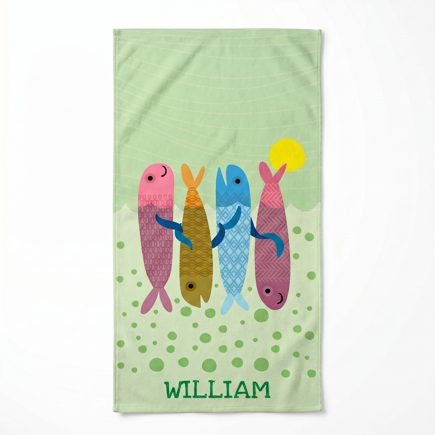 Personalized “Sea Joy” Series Beach Towel – Bonibomlab Special Collection