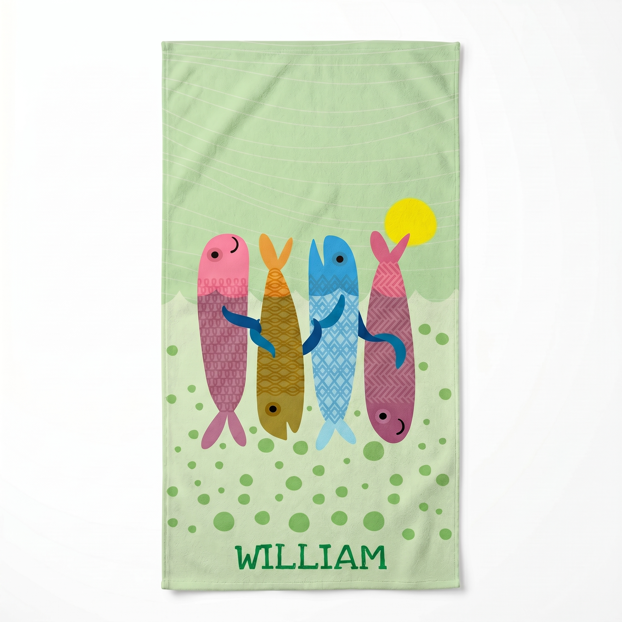 Personalized “Sea Joy” Series Beach Towel – Bonibomlab Special Collection