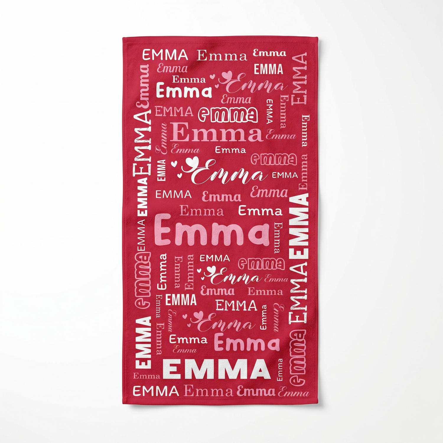 Personalized “Name Celebration” Series Beach Towel-Bonibomlab Special Collection