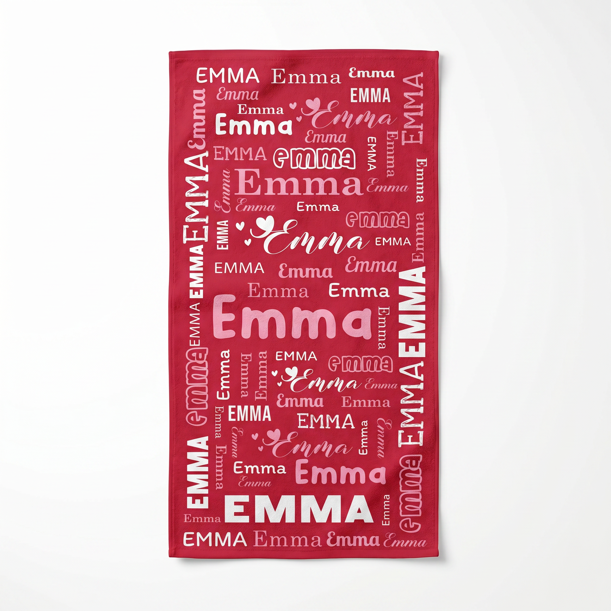 Personalized “Name Celebration” Series Beach Towel-Bonibomlab Special Collection
