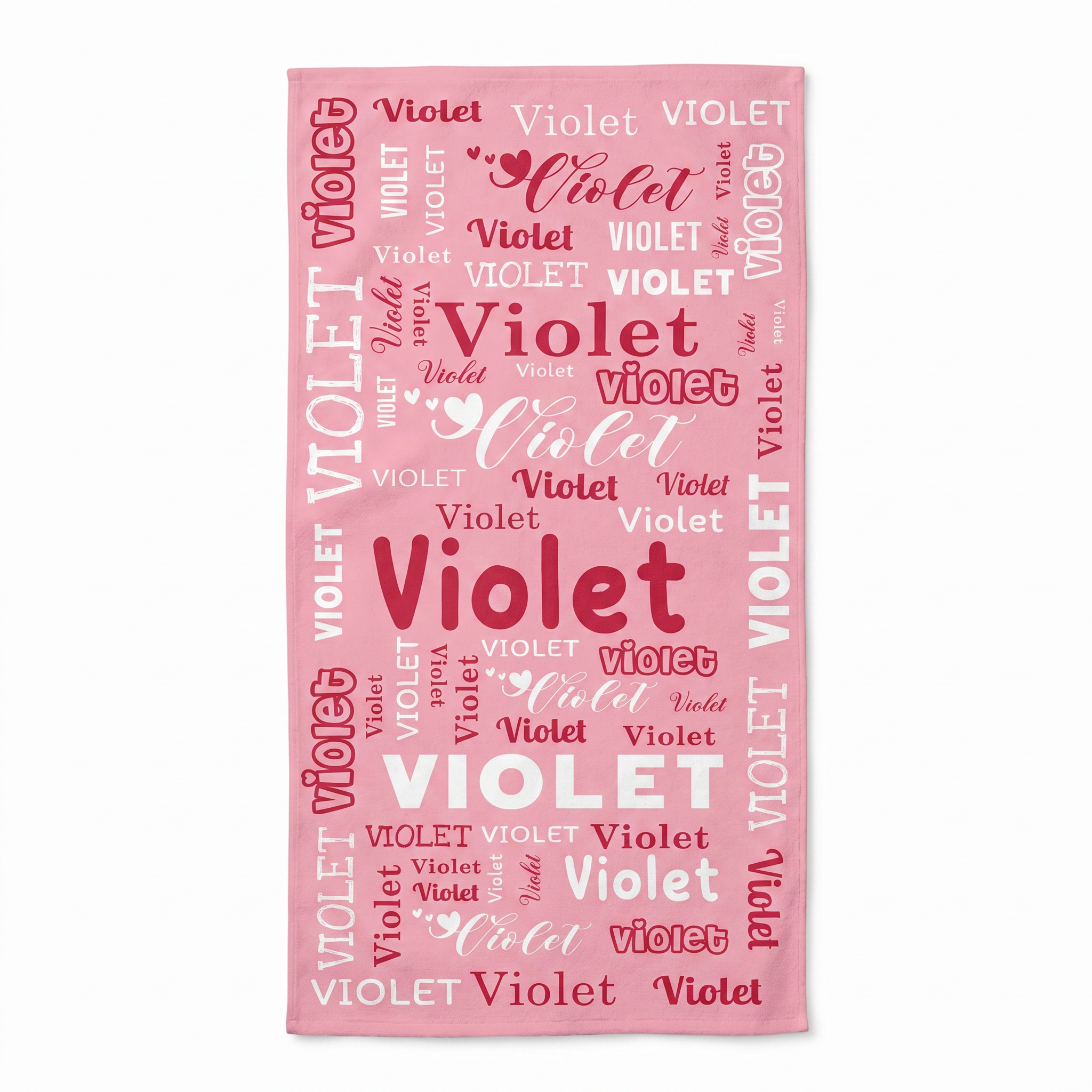 Personalized “Name Celebration” Series Beach Towel-Bonibomlab Special Collection