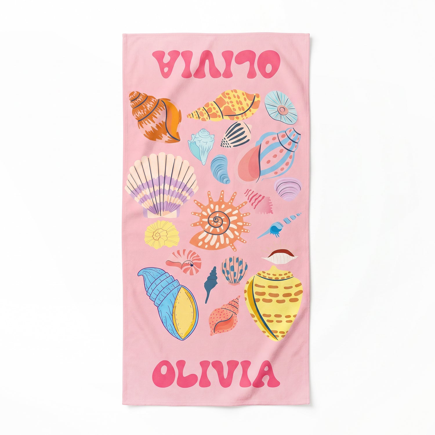 Personalized "Ocean Friends" Kids Towel
