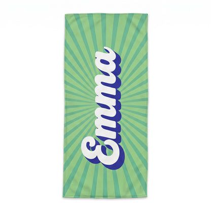 Personalized “Retro” Kids Towel