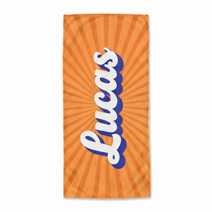 Personalized “Retro” Kids Towel