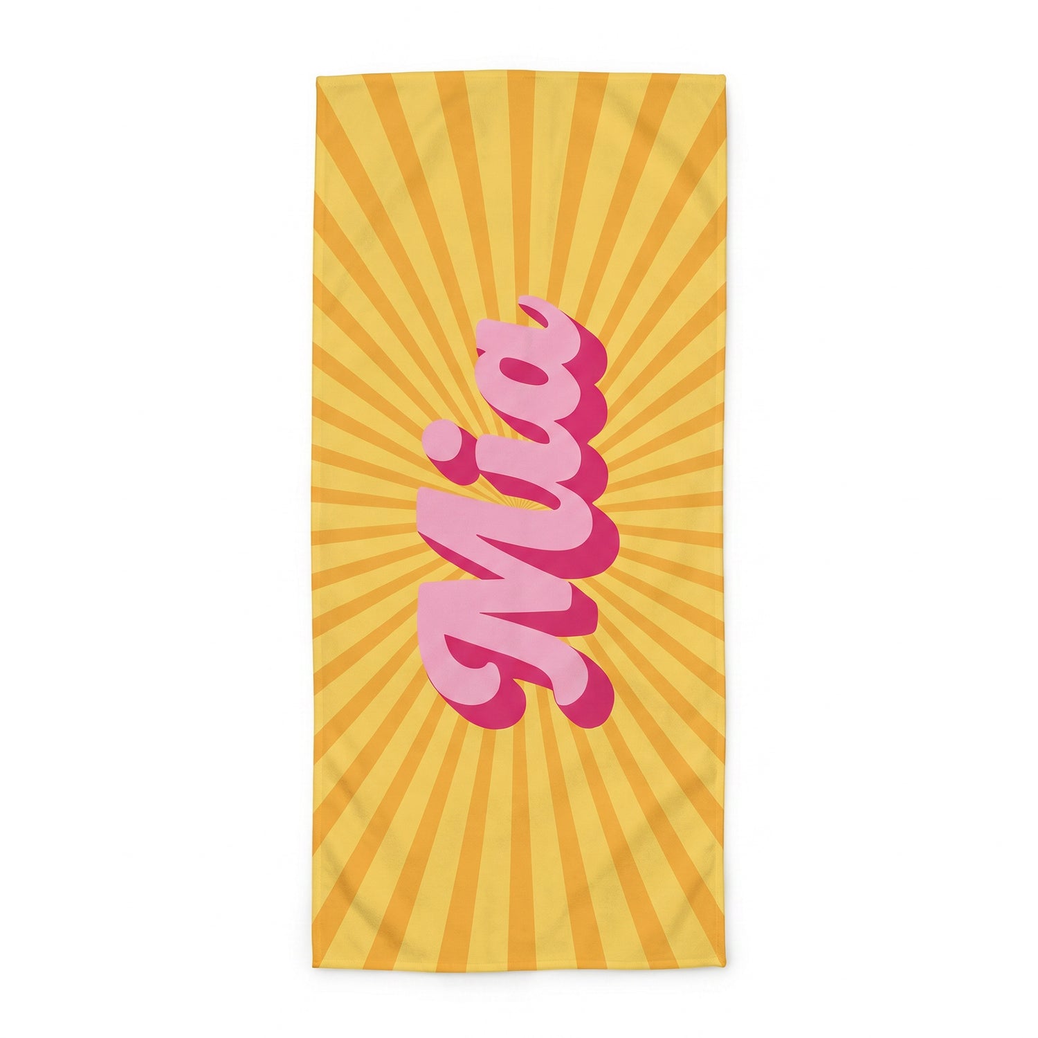 Personalized “Retro” Kids Towel