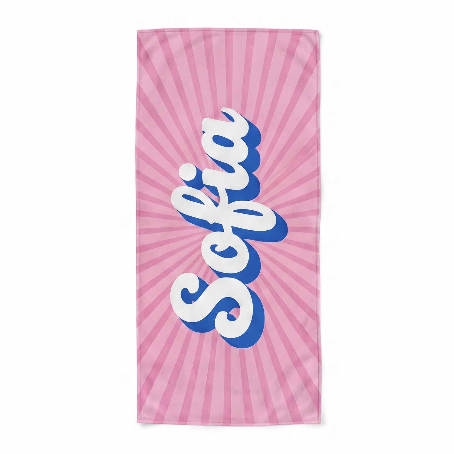 Personalized “Retro” Kids Towel