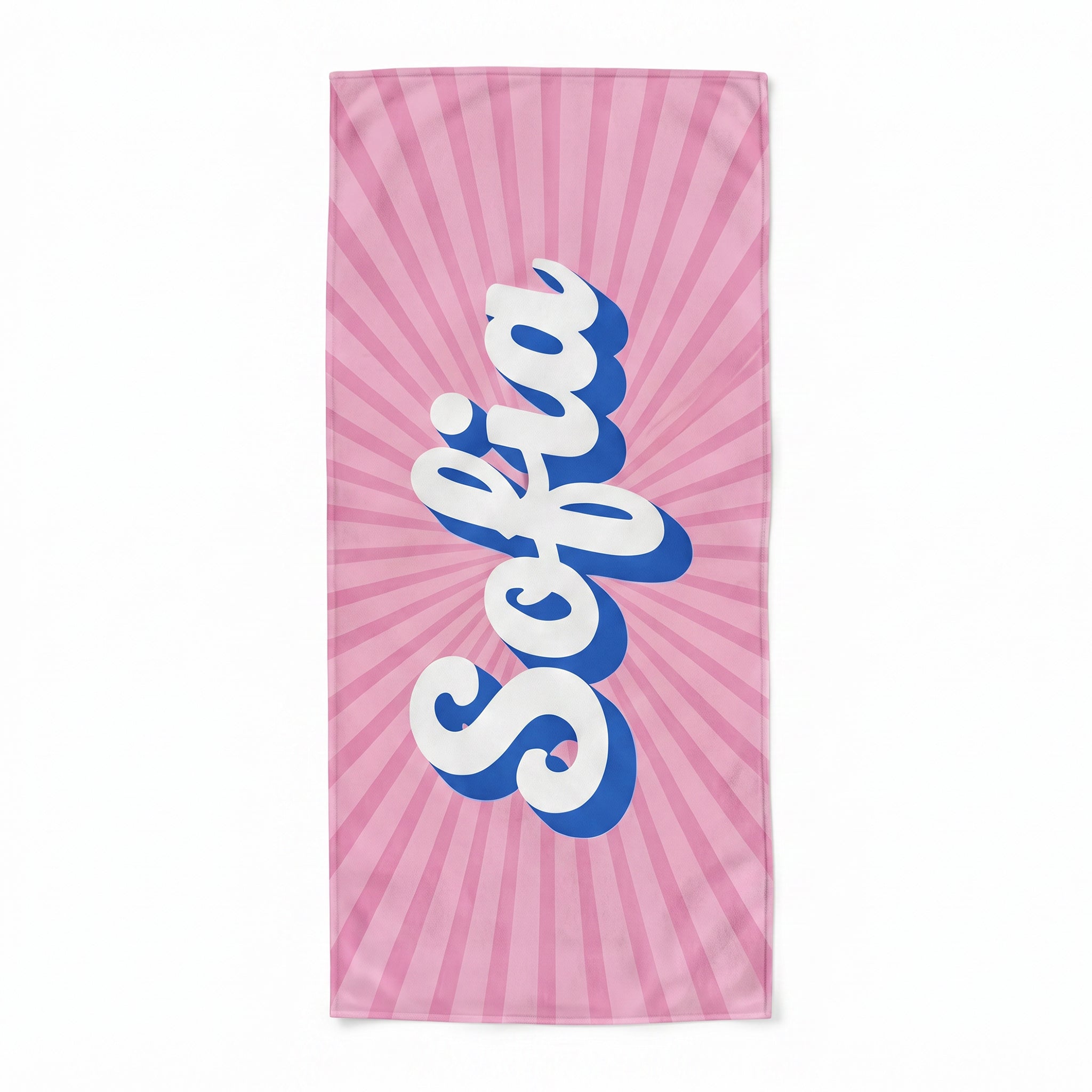 Personalized “Retro” Kids Towel